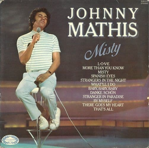JOHNNY MATHIS Misty Vinyl Record LP Hallmark