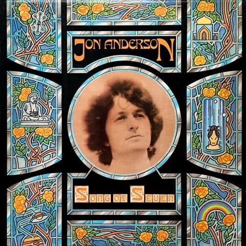 JON ANDERSON Song Of Seven Vinyl Record LP Atlantic 1980