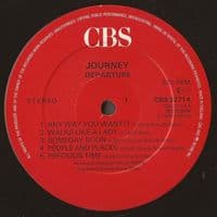 JOURNEY Departure Vinyl Record LP CBS 1980