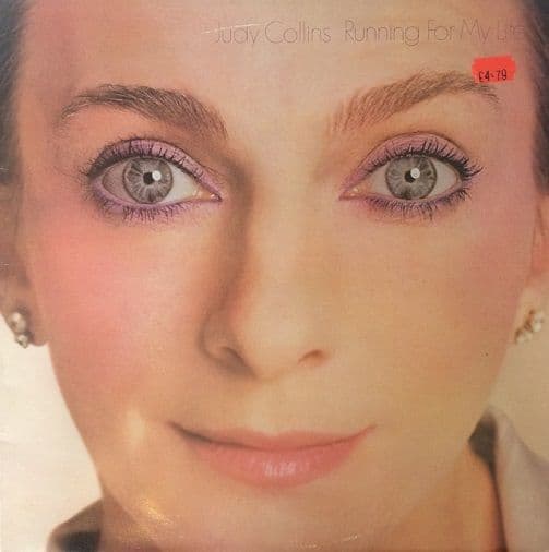 JUDY COLLINS Running For My Life Vinyl Record LP Elektra 1980