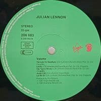 JULIAN LENNON Valotte Vinyl Record LP Virgin 1984