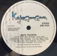 KAJAGOOGOO White Feathers Vinyl Record LP EMI 1983