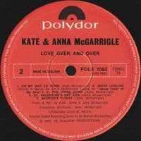 KATE & ANNA McGARRIGLE Love Over And Over Vinyl Record LP Polydor 1982