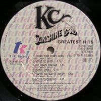 KC & THE SUNSHINE BAND Greatest Hits Vinyl Record LP T.K. 1980