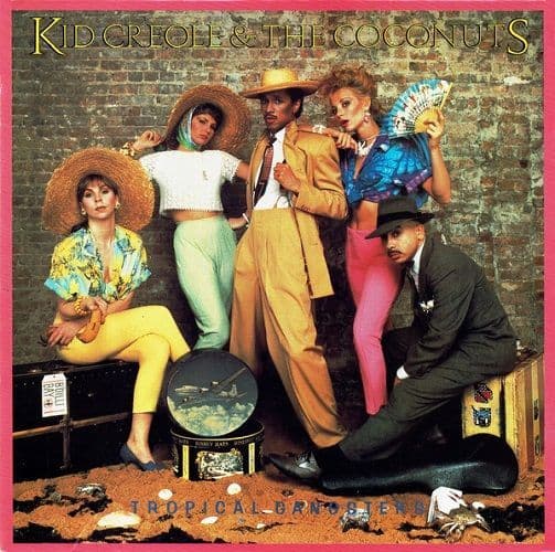 KID CREOLE AND THE COCONUTS Tropical Gangsters Vinyl Record LP ZE 1982