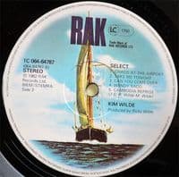 KIM WILDE Select Vinyl Record LP RAK 1982