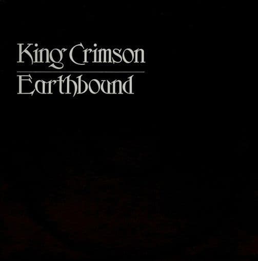 KING CRIMSON Earthbound Vinyl Record LP Island 1972