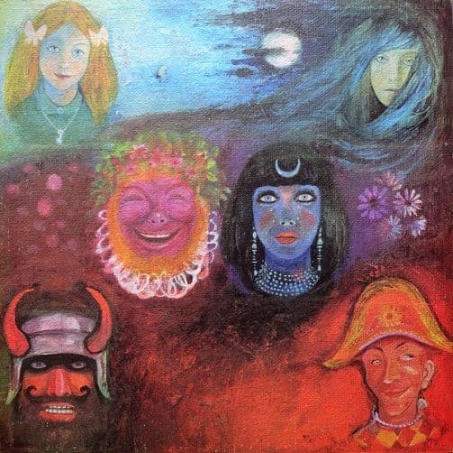 KING CRIMSON In The Wake Of Poseidon Vinyl Record LP Island 1972