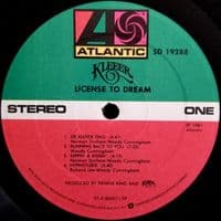 KLEEER License To Dream Vinyl Record LP US Atlantic 1981