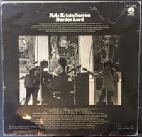 KRIS KRISTOFFERSON Border Lord Vinyl Record LP German Monument 1972