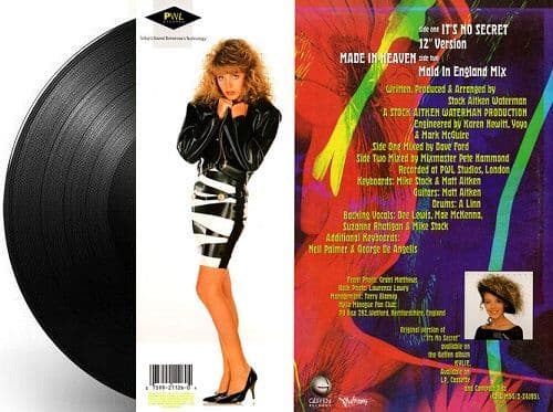 KYLIE MINOGUE It s No Secret Vinyl Record 12 Inch US Geffen 1988