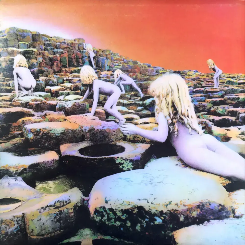 LED ZEPPELIN Houses Of The Holy Vinyl Record LP Atlantic 1973 Original UK 1st Pressing Sterling RL