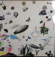 LED ZEPPELIN Led Zeppelin III Vinyl Record LP Atlantic 1970 UK Plum Label Celebration Misprint A7/B7