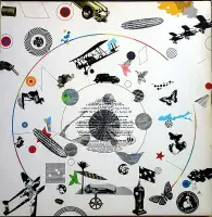 LED ZEPPELIN Led Zeppelin III Vinyl Record LP Atlantic 1970 UK Plum Label Celebration Misprint A7/B7