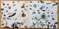 LED ZEPPELIN Led Zeppelin III Vinyl Record LP Atlantic 1970 UK Plum Label Celebration Misprint A7/B7