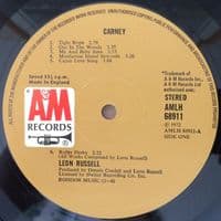 LEON RUSSELL Carney Vinyl Record LP A&M 1972
