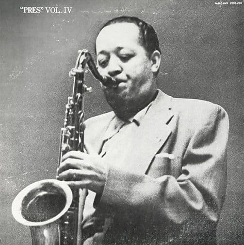 LESTER YOUNG Pres Vol. IV Vinyl Record LP US Pablo Live 1981