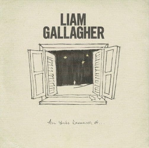 LIAM GALLAGHER All You're Dreaming Of... Vinyl Record 7 Inch Warner 2020 Etched 45rpm Picture Sleeve