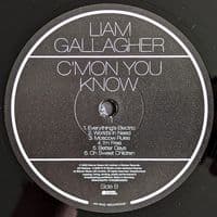 LIAM GALLAGHER C'mon You Know Vinyl Record LP Warner 2022