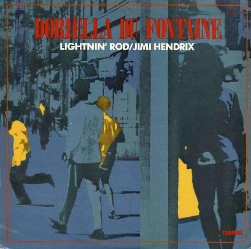 LIGHTNIN' ROD / JIMI HENDRIX Doriella Du Fontaine Vinyl Record 12 Inch Celluloid 1984