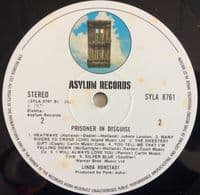 LINDA RONSTADT Prisoner In Disguise Vinyl Record LP Asylum 1975