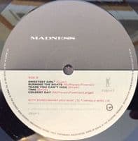 MADNESS Mad Not Mad Vinyl Record LP Zarjazz 1985