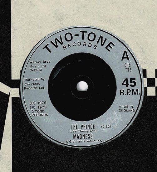 MADNESS The Prince Vinyl Record 7 Inch 2 Tone 1979