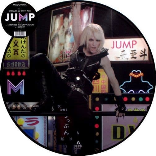 MADONNA Jump Vinyl Record 12 Inch Warner Bros. 2006 Picture Disc