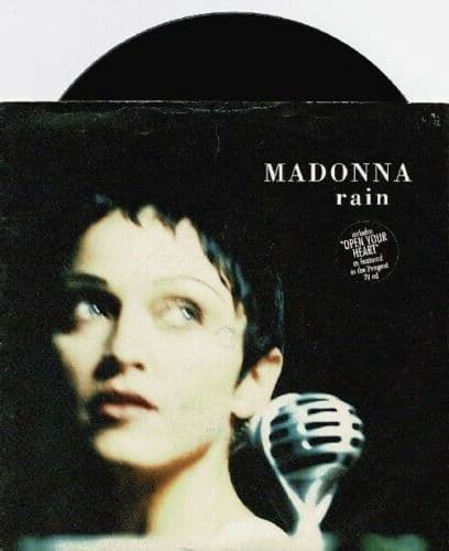 MADONNA Rain Vinyl Record 7 Inch Maverick 1993