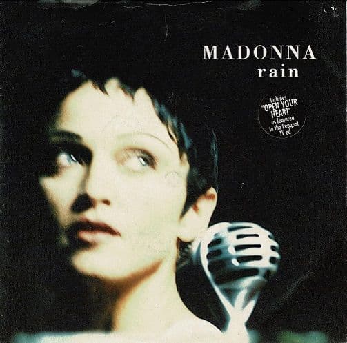 MADONNA Rain Vinyl Record 7 Inch Maverick 1993