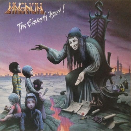 MAGNUM The Eleventh Hour! Vinyl Record LP Jet 1983