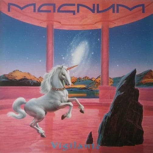 MAGNUM Vigilante Vinyl Record LP Polydor 1986