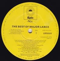 MAJOR LANCE The Best Of Major Lance Vinyl Record LP 1976