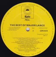 MAJOR LANCE The Best Of Major Lance Vinyl Record LP 1976