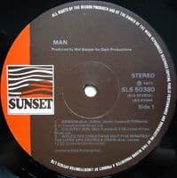 MAN Man 1970 Vinyl Record LP Sunset 1976