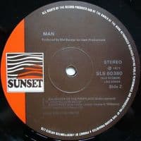MAN Man 1970 Vinyl Record LP Sunset 1976