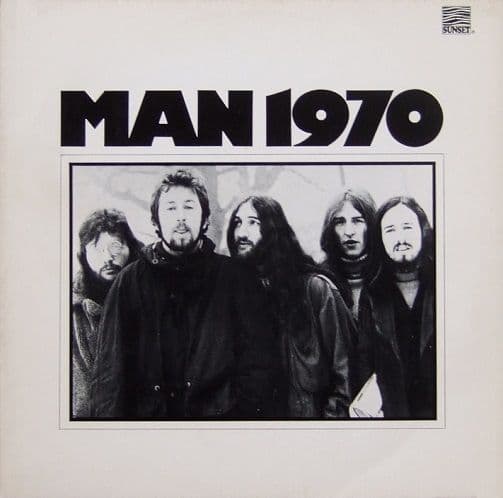 MAN Man 1970 Vinyl Record LP Sunset 1976