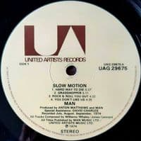 MAN Slow Motion Vinyl Record LP United Artists 1974