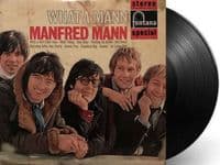 MANFRED MANN What A Mann Vinyl Record LP Fontana 1968.