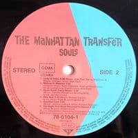 MANHATTAN TRANSFER Bodies And Souls Vinyl Record LP Atlantic 1983