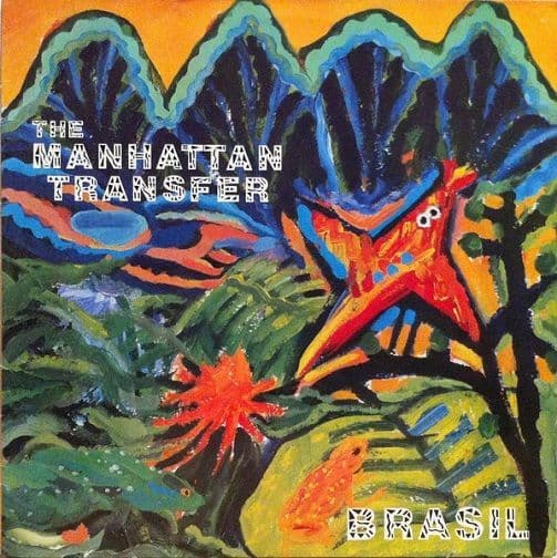 MANHATTAN TRANSFER Brasil Vinyl Record LP Atlantic 1987