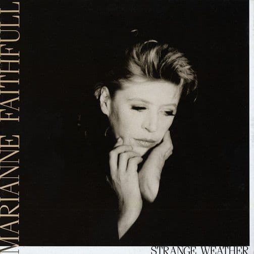 MARIANNE FAITHFULL Strange Weather Vinyl Record LP Island 1987