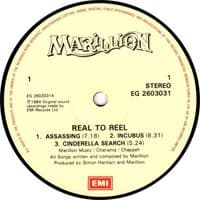 MARILLION Reel To Reel Vinyl Record LP EMI 1984