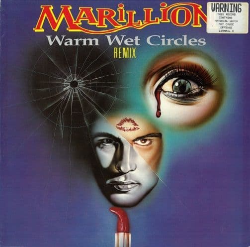 MARILLION Warm Wet Circles (Remix) Vinyl Record 12 Inch EMI 1987
