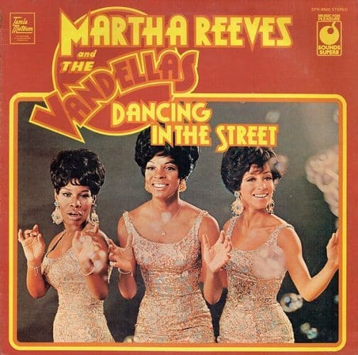 MARTHA REEVES AND THE VANDELLAS Dancing In The Street Vinyl Record LP Sounds Superb 1973