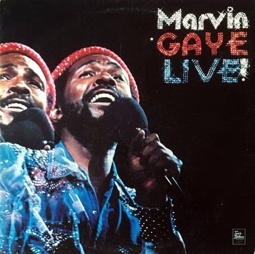 MARVIN GAYE Live! Vinyl Record LP Tamla Motown 1974