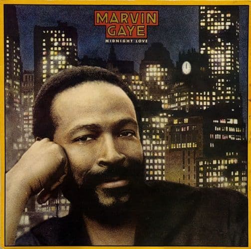 MARVIN GAYE Midnight Love Vinyl Record LP CBS 1982