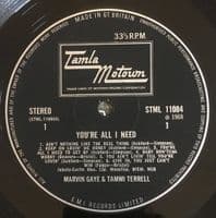 MARVIN GAYE & TAMMI TERELL You're All I Need Vinyl Record LP Tamla Motown 1968