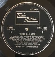 MARVIN GAYE & TAMMI TERRELL You're All I Need Vinyl Record LP Tamla Motown 1968