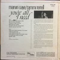MARVIN GAYE & TAMMI TERRELL You're All I Need Vinyl Record LP Tamla Motown 1968